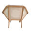 Chaise de loisirs 41,3 x 32,3 x 29,5 po - Combinaison moderne avec fauteuil confortable, 41,3 x 32,3 x 29,5