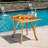 Wood 31.5'' Square Table With Finish - Creating An Attractive Patio Making More