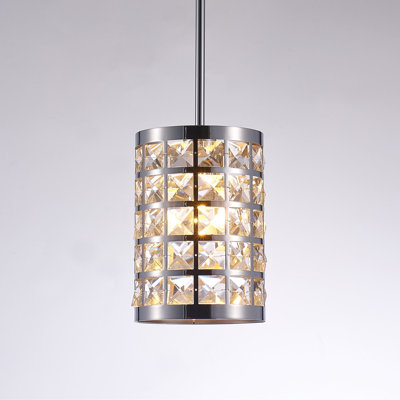 Luminaire suspendu en chrome poli Hermoza