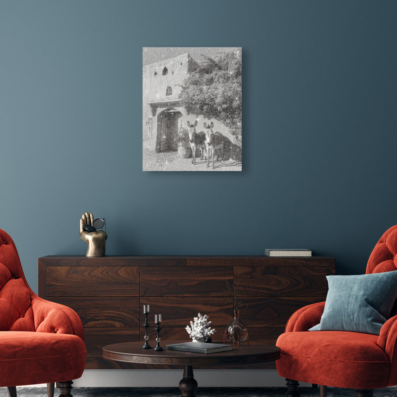 Morning Wait BW Print by Oliver Gal, 30"H x 24"W, Gallery Wrapped
