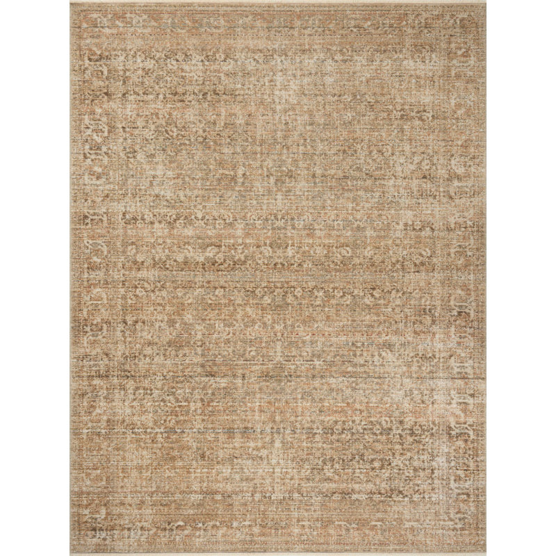 Tapis antique / multicolore Amber Lewis x Loloi Molly, Rectangle 11 pi 6 po x 15 pi 6 po