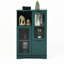 Armoire moderne avec portes en verre et tiroir - Améliore le style classique de la chambre à coucher avec une option de rangement intemporelle