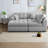 Compression Sectionals Corduroy 113 Inch Modern L Shaped Home Seating