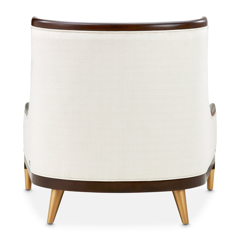 Belmont Place Accent Chair - Cream/espresso