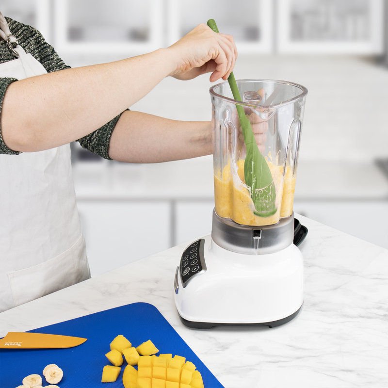 Flex-Core Spatula with Handle, Pesto