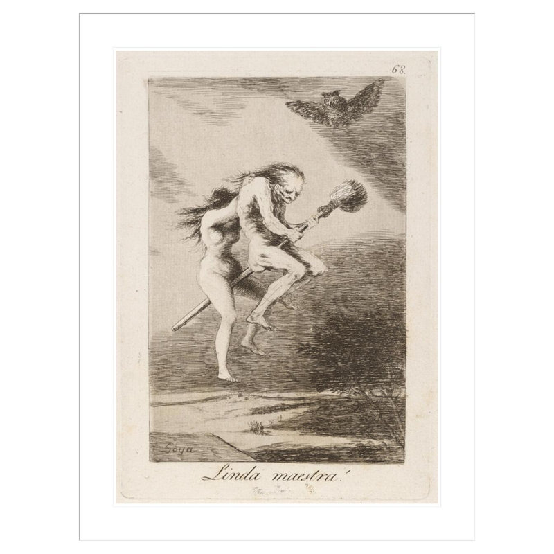 (Jolie prof!) Par Francisco de Goya - Impression sur toile, H 41,5 po x l 31,49 po