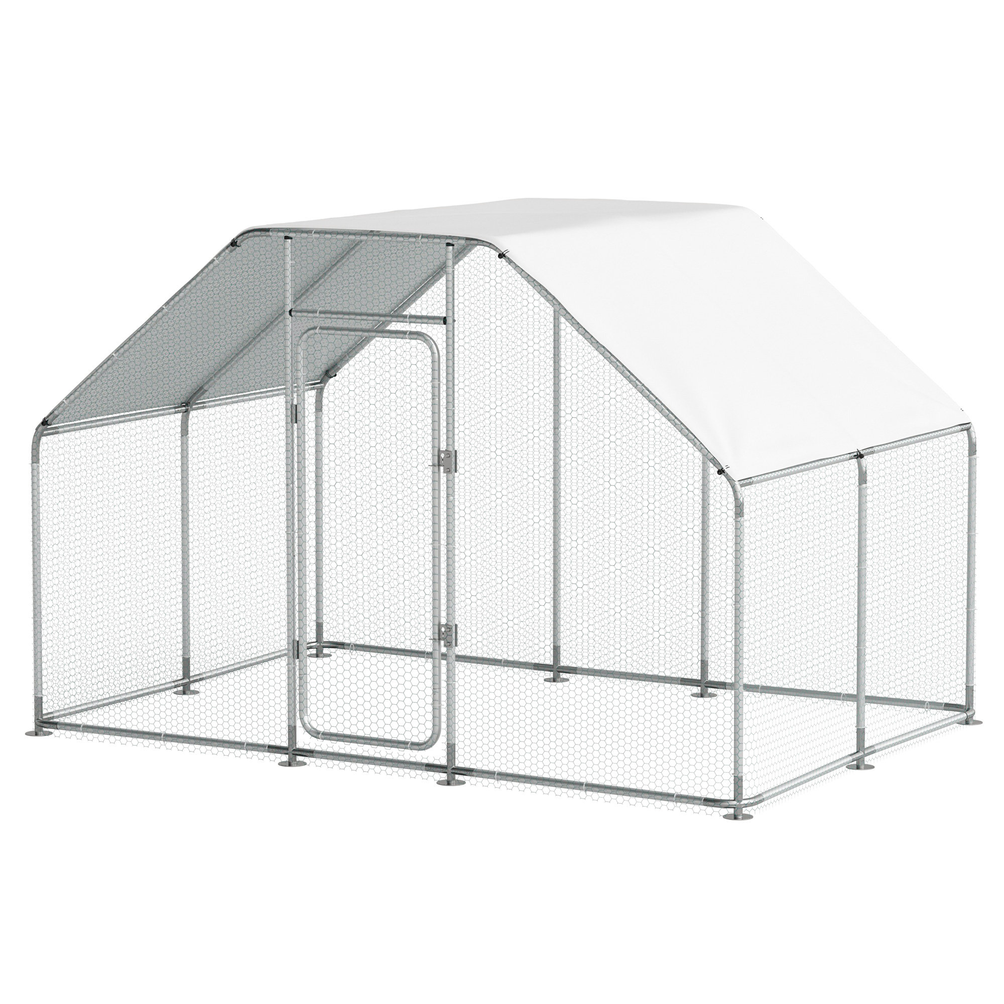 Tucker Murphy Pet™ Chanty 65' Walk in Chicken Coop with Chicken Run & Reviews Wayfair