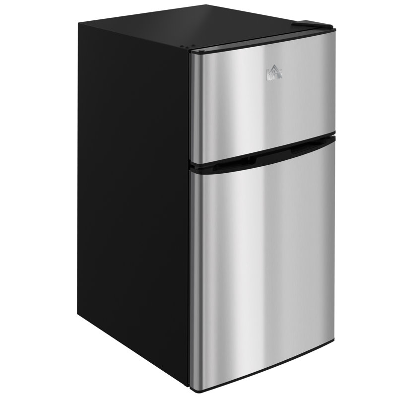 3.2 Cu Ft Mini Fridge with Freezer Adjustable Shelf Reversible Doors