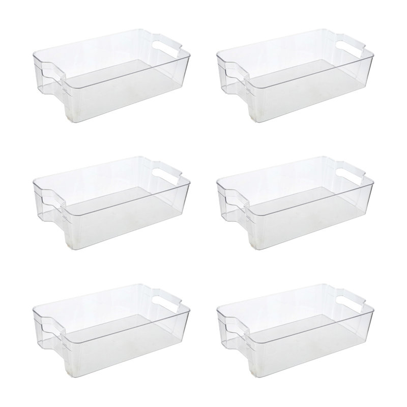 Ezystorage  Large Turn & Stack Cleak Fridge, Kitchen & Pantry Storage Organizing Bin