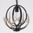 1- Light 13'' Dimmable Retro Metal Globe Rustic Farmhouse Chandelier With Resin 4 Antlers Vintage Style For Dining Room, Kitchen, Entryway, Living Room-1549565806