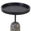 Saul Wood End Table, Green