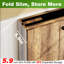 Armoire de salle de bain autoportante pliable 30 po - peu encombrante, facile à installer, écologique, finition mate, conception à panneaux 3D-122081932
