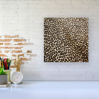 Leopard Hide - Wrapped Canvas Print