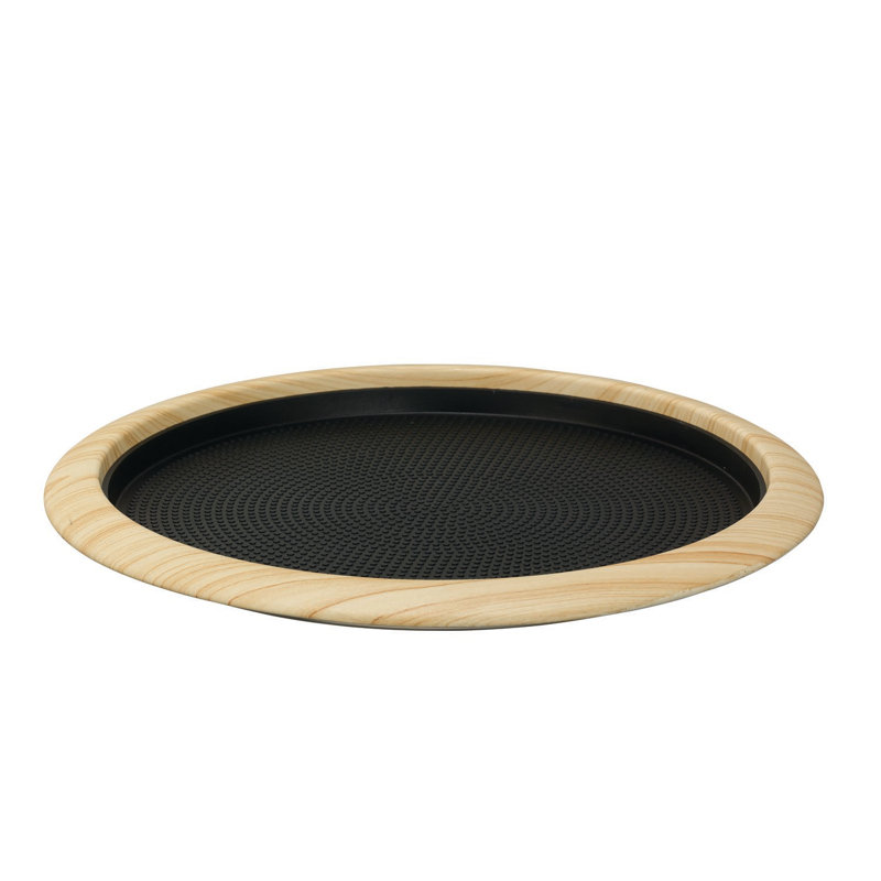 Stainless Steel Removable Insert Serving Tray, Beige