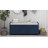 Storage Bench With 3 Shutter-Shaped Doors, Shoe Bench With Removable Cushion And Hidden Storage Space-791716171