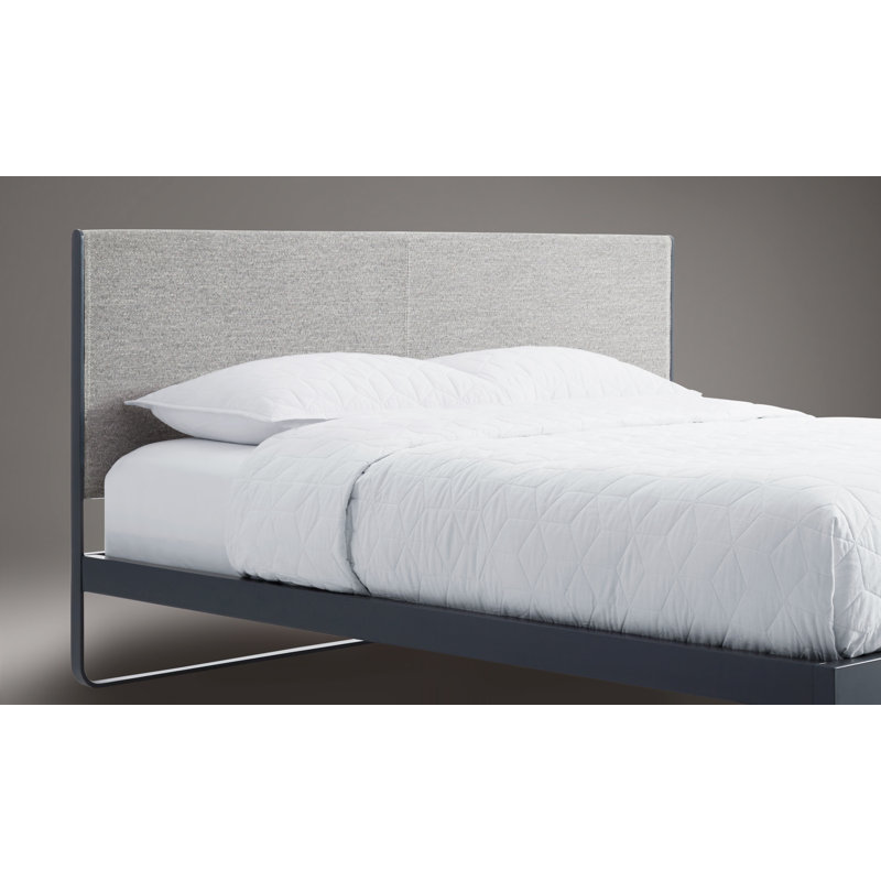 Me Time Upholstered Bed, Full, Tait Charcoal/Slate