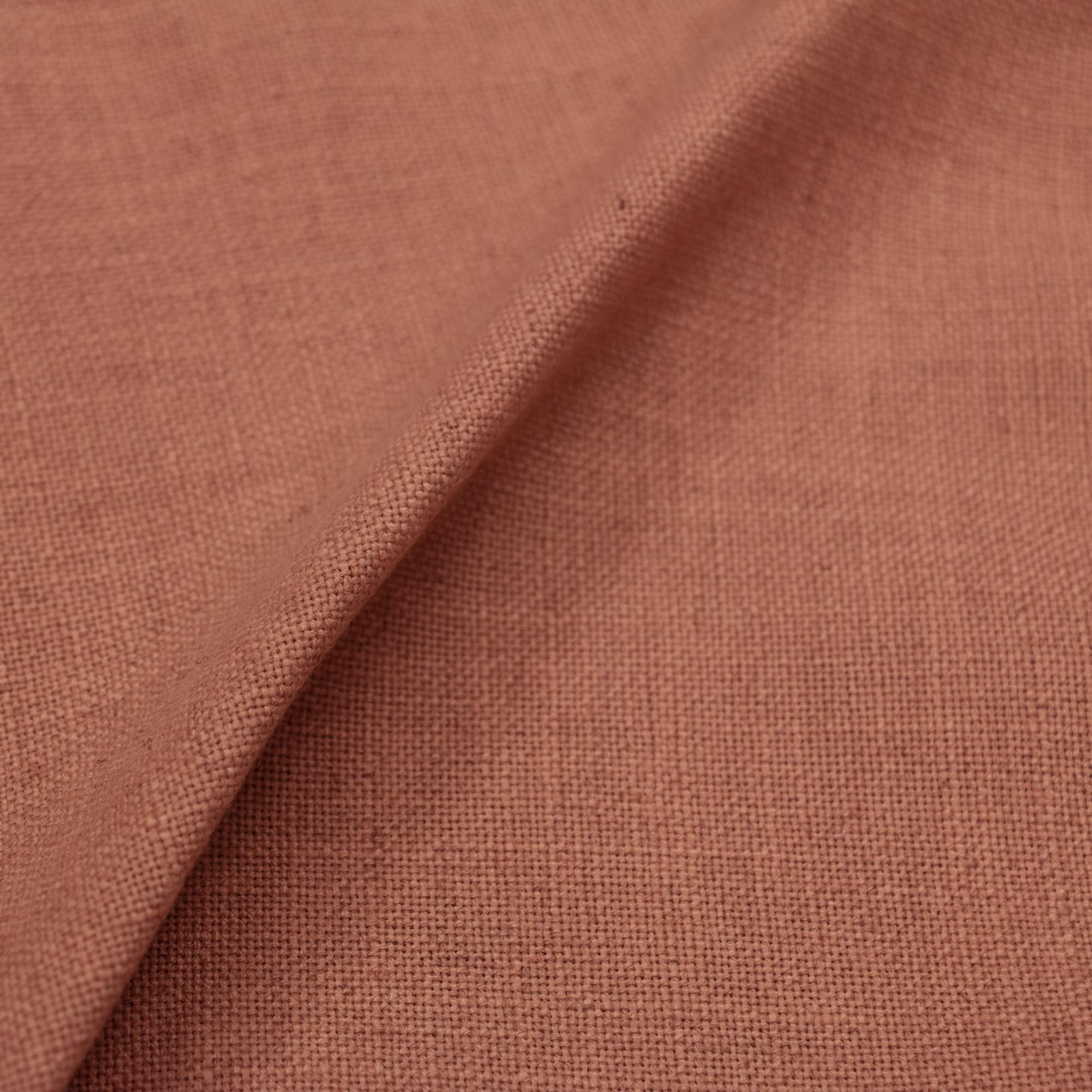 Upholstered Wingback Bed, King, Textured Linen Terracotta