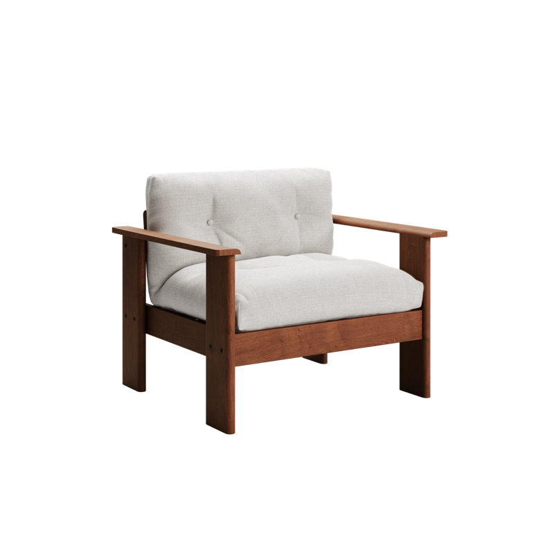 Bacana Armchair, Natural Hemp Blend