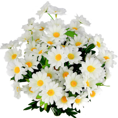 Ensemble de fleurs en cascade artificiel et vert