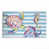 Brushstroke Sea Life on Stripes sélectionné