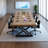 8-person Rectangular Solid Wood Conference Table