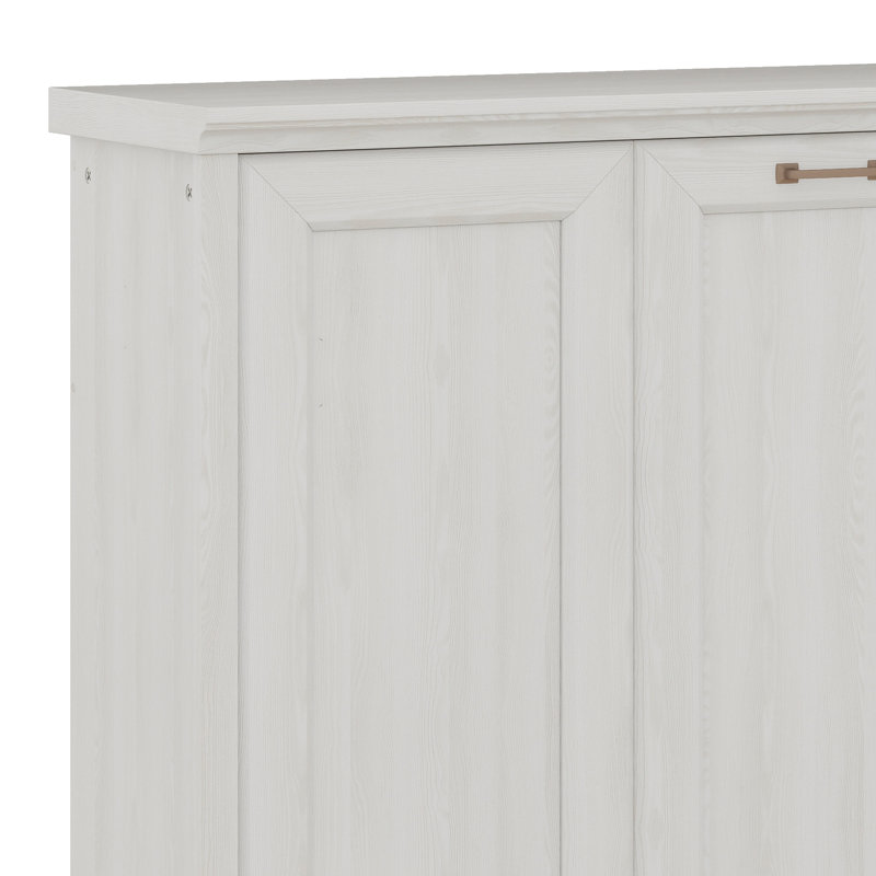 Lit escamotable horizontal escamotable peu encombrant, se pliant dans une armoire, parfait pour les chambres polyvalentes