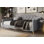 Lit de jour simple en velours Arwilla