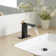 Single Hole Faucet Single-handle Bathroom Faucet with Drain Assembly