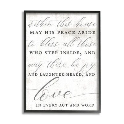 Wrapped Canvas Textual Art