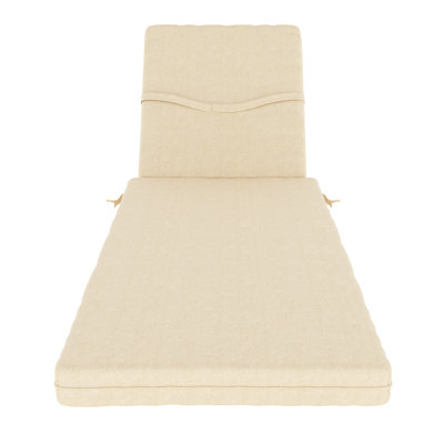 Amala Outdoor Sunbrella® Chaise Lounge Cushion by Birch Lane
