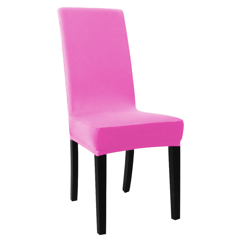 Housse pour chaise de salle à manger, Rose