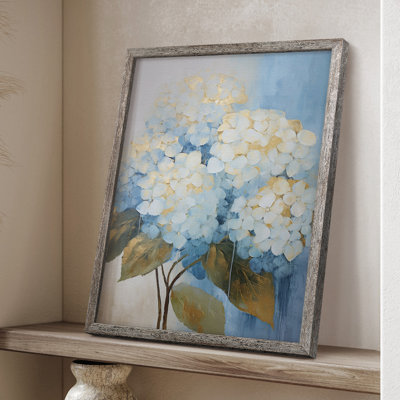 FLORAL Series XCIX Framed Print - Solid Wood