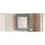 Armoire de toilette murale 24 po x 27 po, thème gris, tablette réglable pour une organisation efficace, espace de rangement-630759001