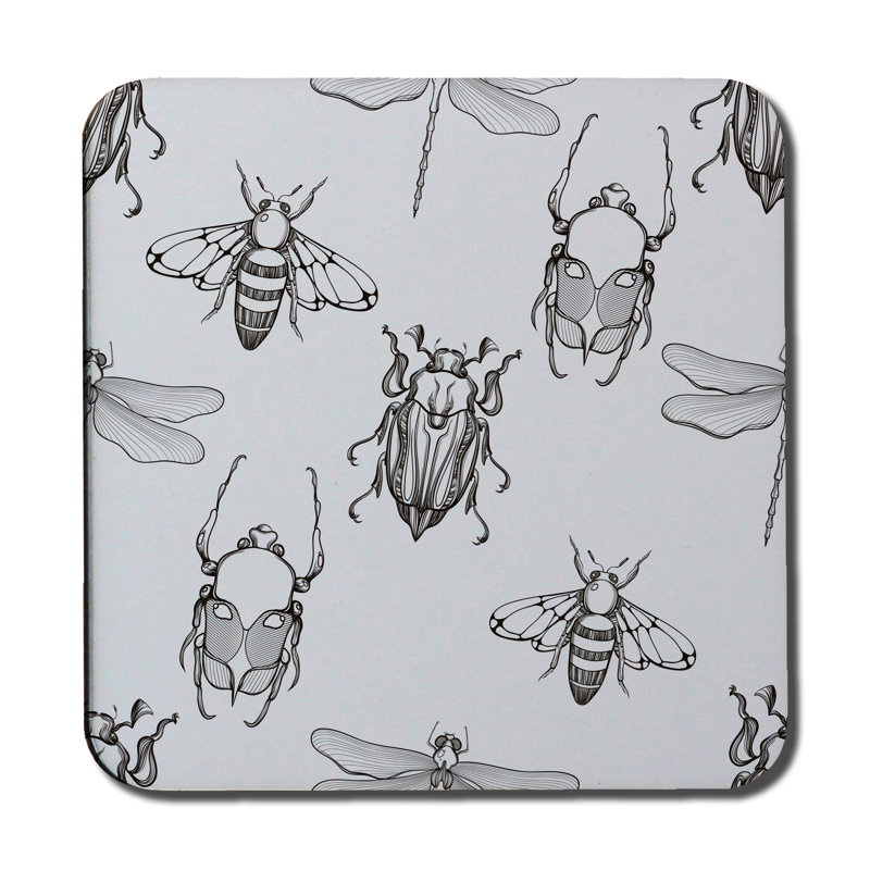 Square 6 Piece Coaster Set