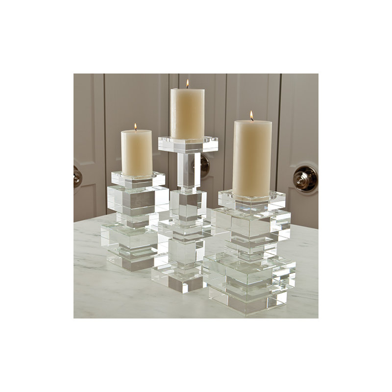 Brilliant Pillar C/H, 12.25'' H x 7'' W x 7'' D