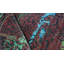 Kendale Abstract Area Rug in Green/Rust