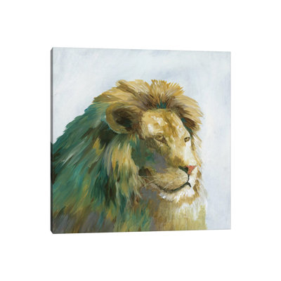 Jade Lion - Painting on Canvas