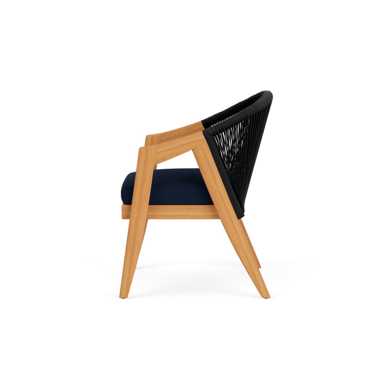 Alpine Outdoor Dining Armchair, Decorline Navy