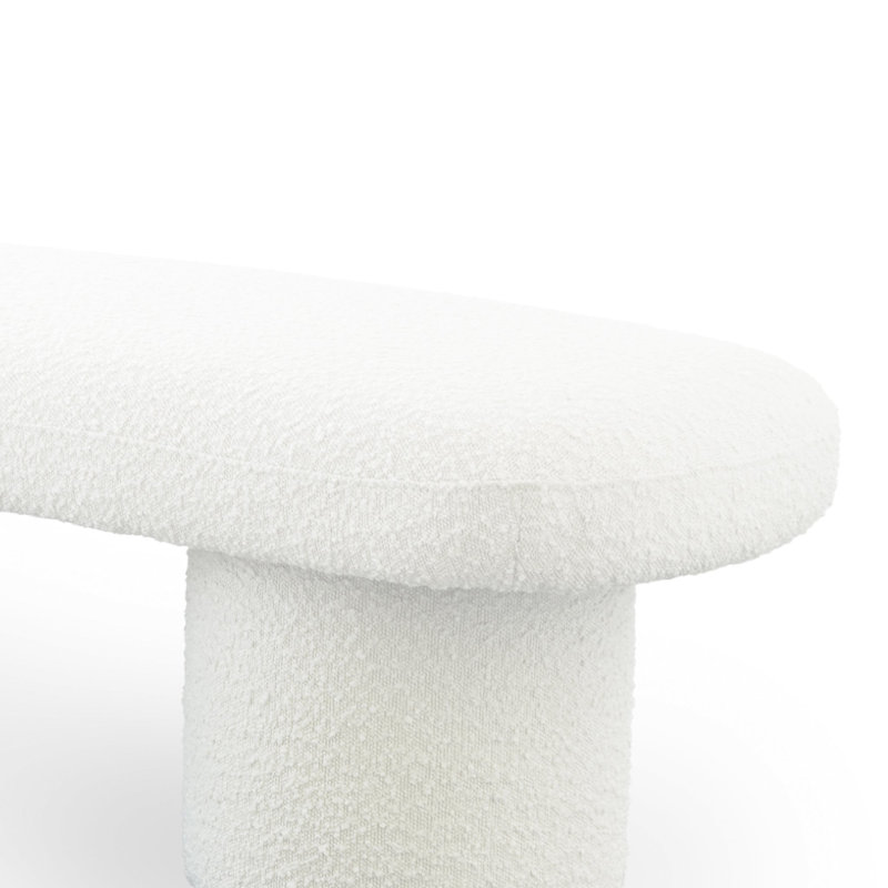 Banc Randolph Ivory Boucle
