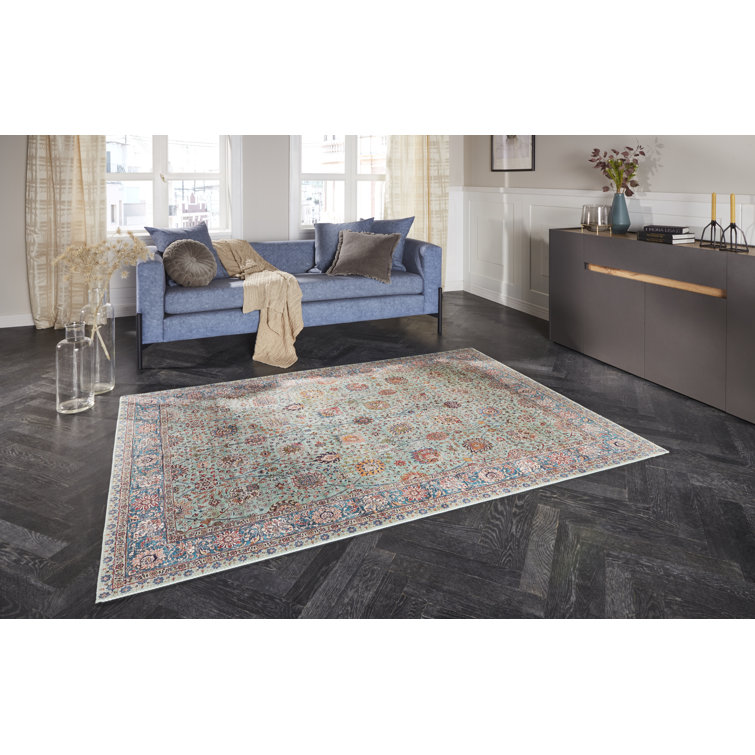 Mahal Tufted Jade Rug