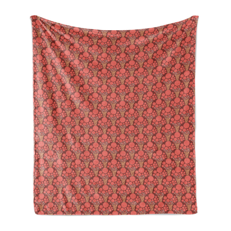 Hand Woven Throw Blanket, 50" W x 60" L