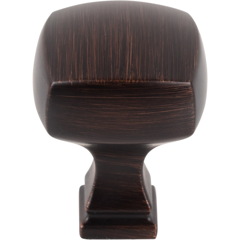 Audrey Square Knob, Brushed Oil Rubbed Bronze