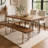 Aabriella Solid Wood Bench