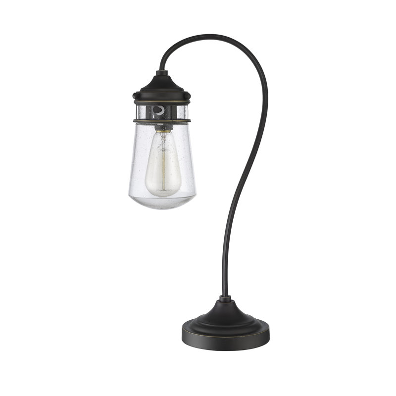 Edsell Metal Arched Lamp, Olde Bronze