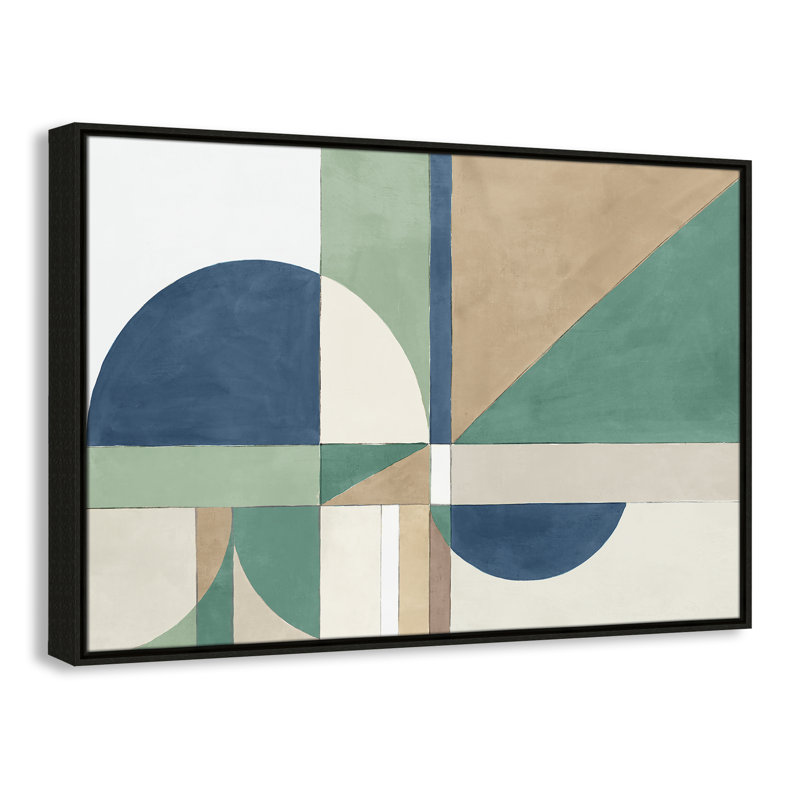 Floater Frame Canvas, 25.5" H x 37.5" W x 2" D, Espresso Framed