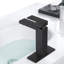 Robinet de salle de bains monotrou avec ensemble de drainage