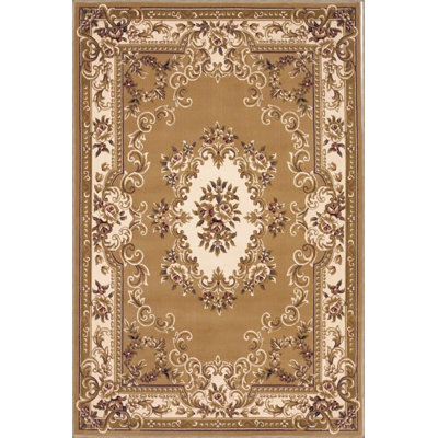 Traditional Vintage Carpet With Geometric Patterns In Brown Tones