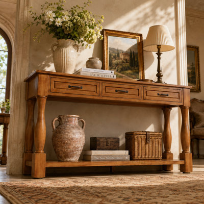 Console en bois Velmont