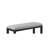 Transitional Dark Gray Fabric Upholstered Counter-Height Dining Bench - Solid & Seat In Long-Lasting Fashionable-1043446772