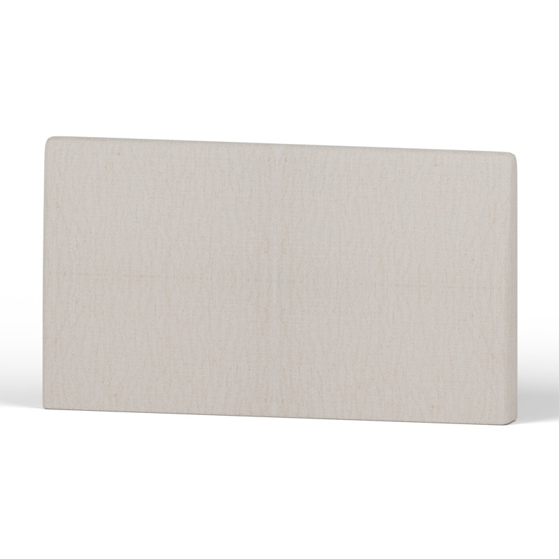 Coussin de tête de lit rembourré autoportant pour lit simple et simple XL, gris